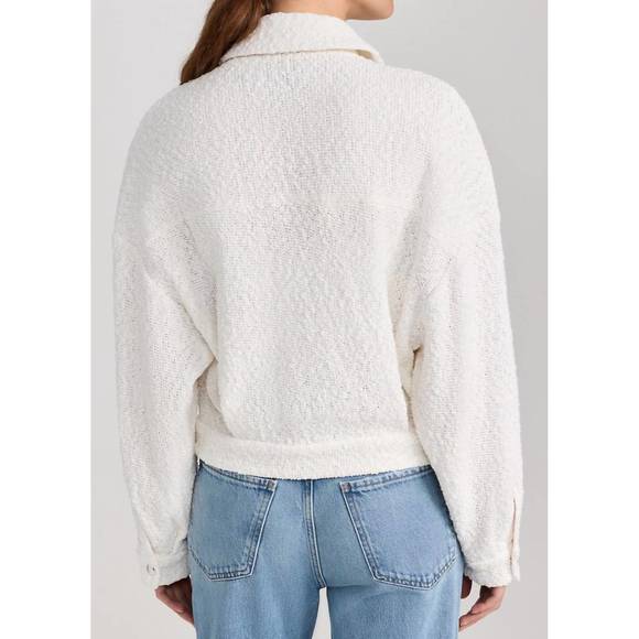 NEW IRO pabli snap closure jacket in white - Picture 2 of 7